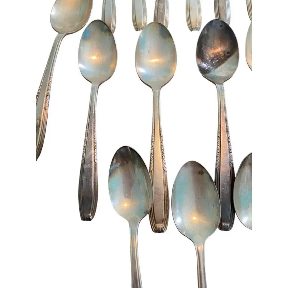 Harmony House Serenade Vintage Silver Plate 36 Piece Set